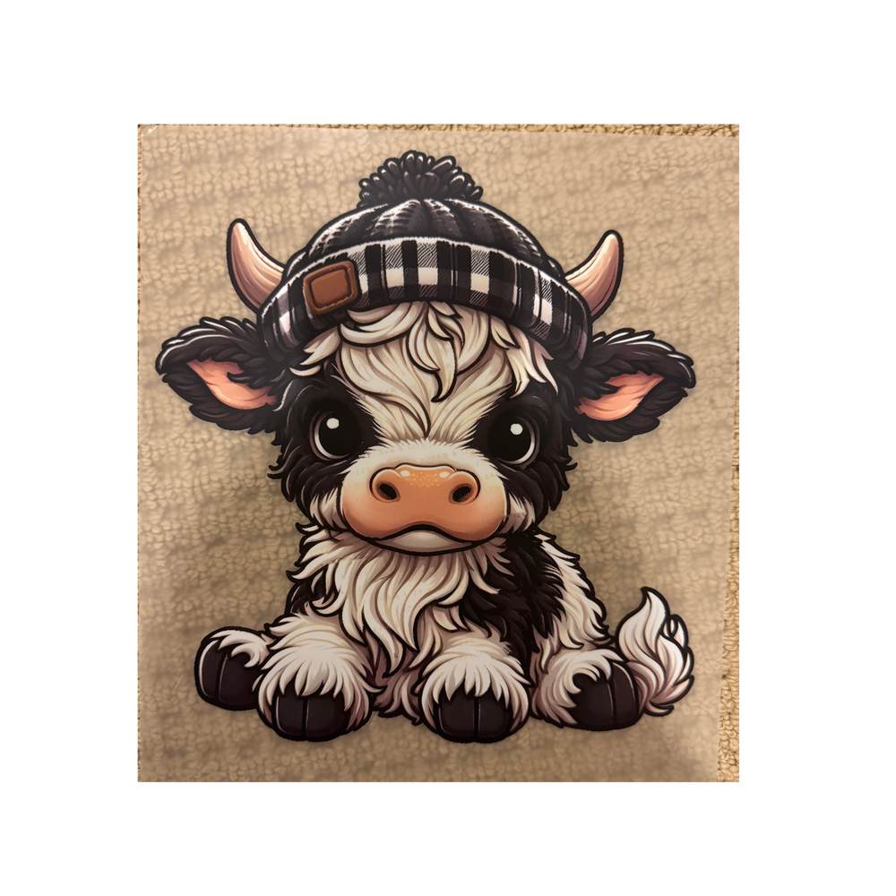 DTF - B&W Cow