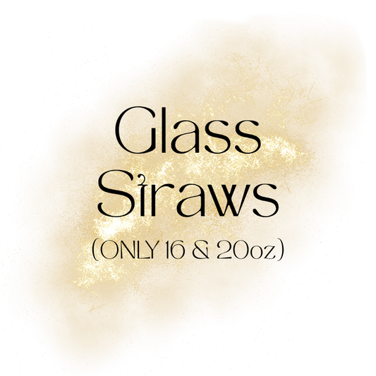 16/20 oz Glass Straws