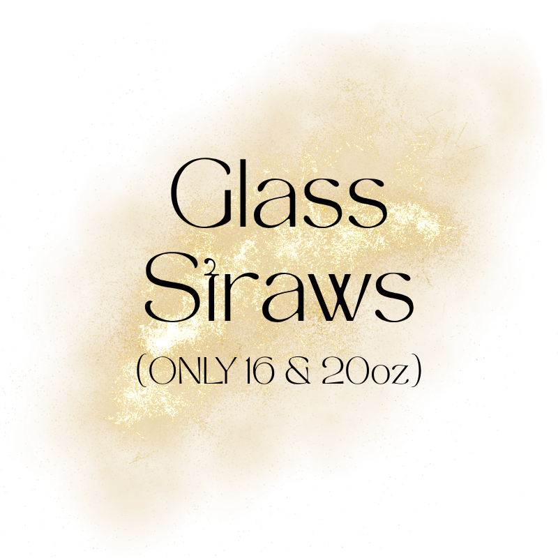 16/20 oz Glass Straws