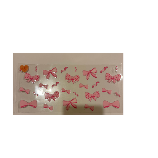 Thick Pink Bows