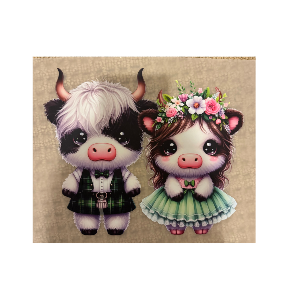 DTF - Boy & Girl Cow