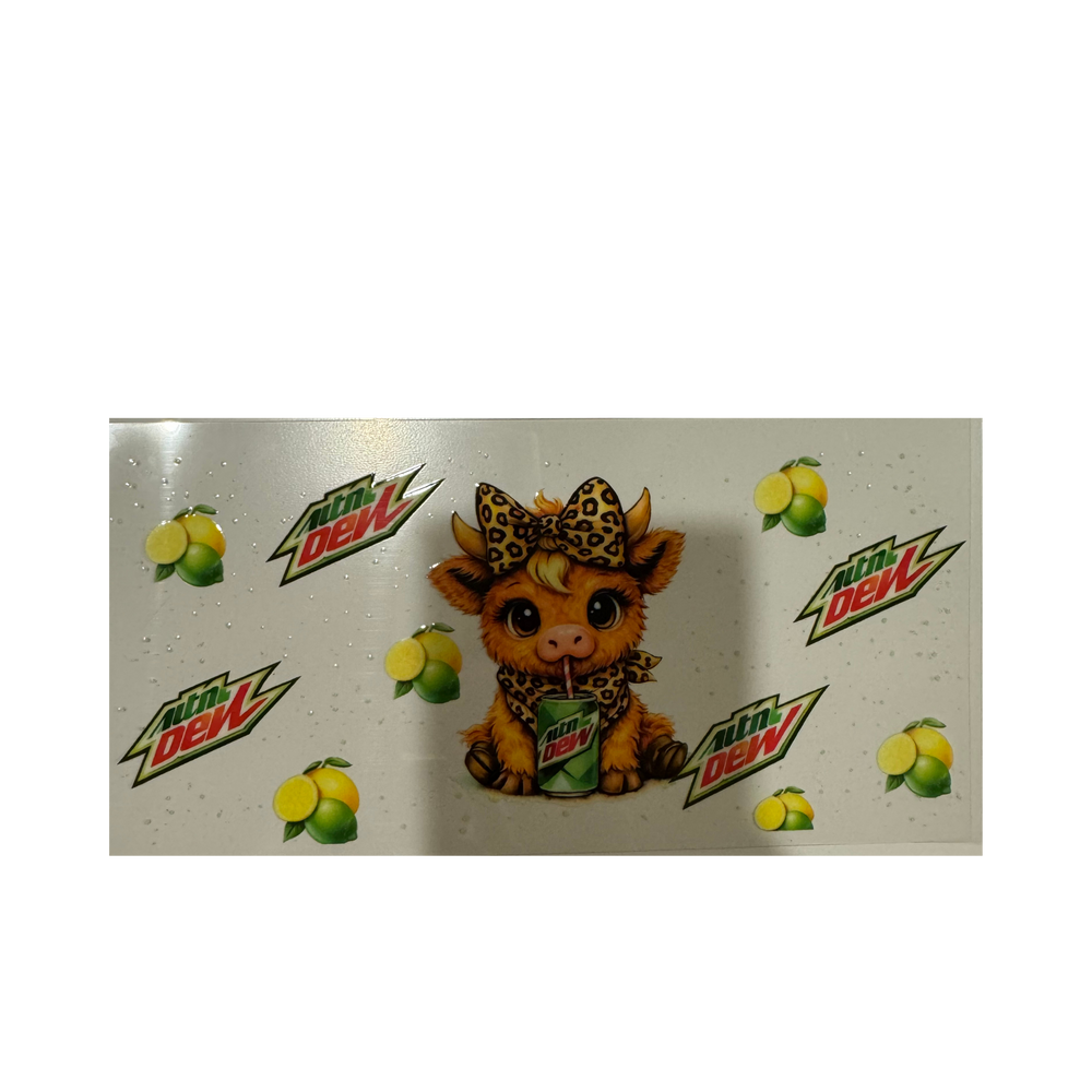 Mtn Dew Speckled Cow