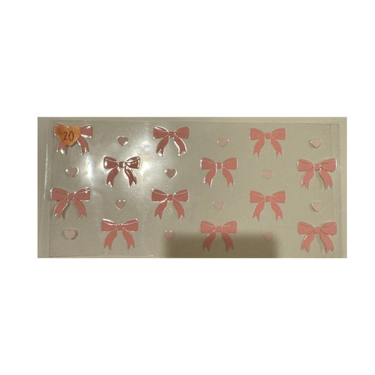 Light Pink Bows & Hearts