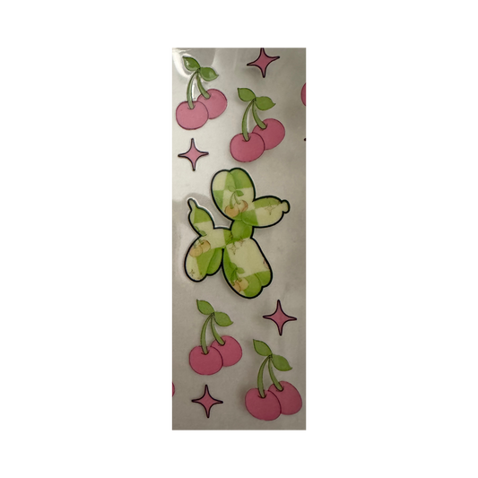 Pen - Green Balloon Dog