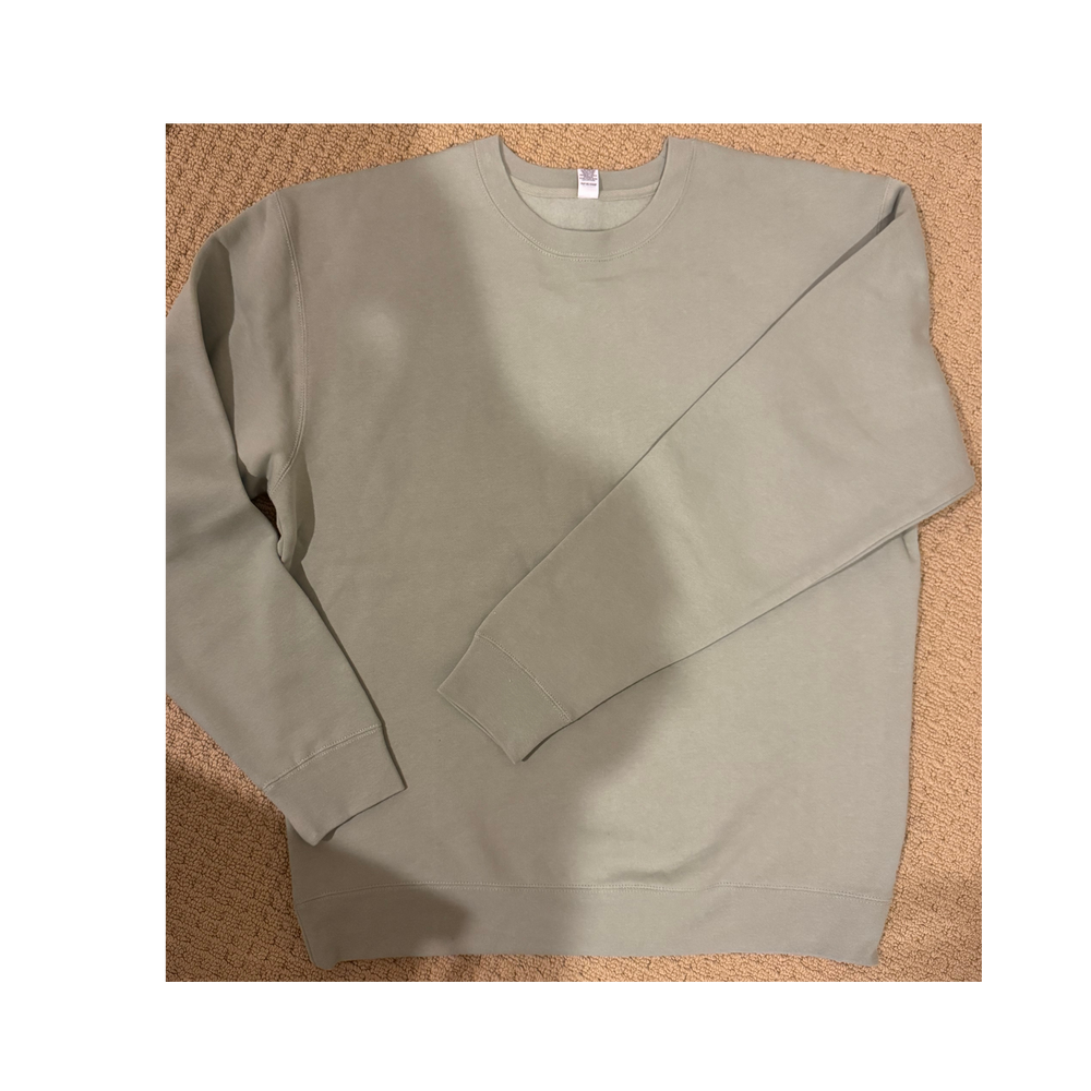 LARGE Sage Heavyweight Crew