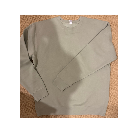 LARGE Sage Heavyweight Crew