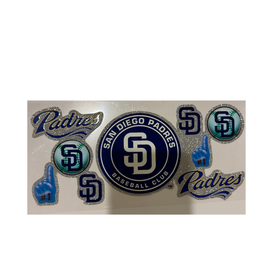 Padres - Glitter