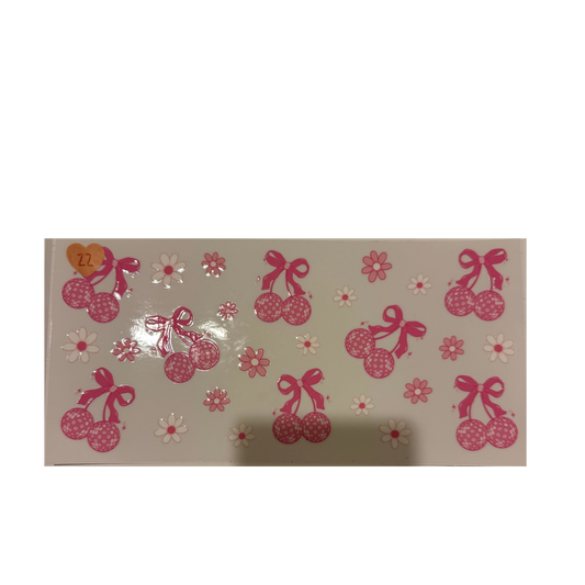 Disco Cherry Bows & Flowers