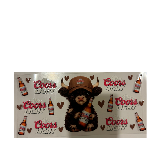 Coors Light Cow