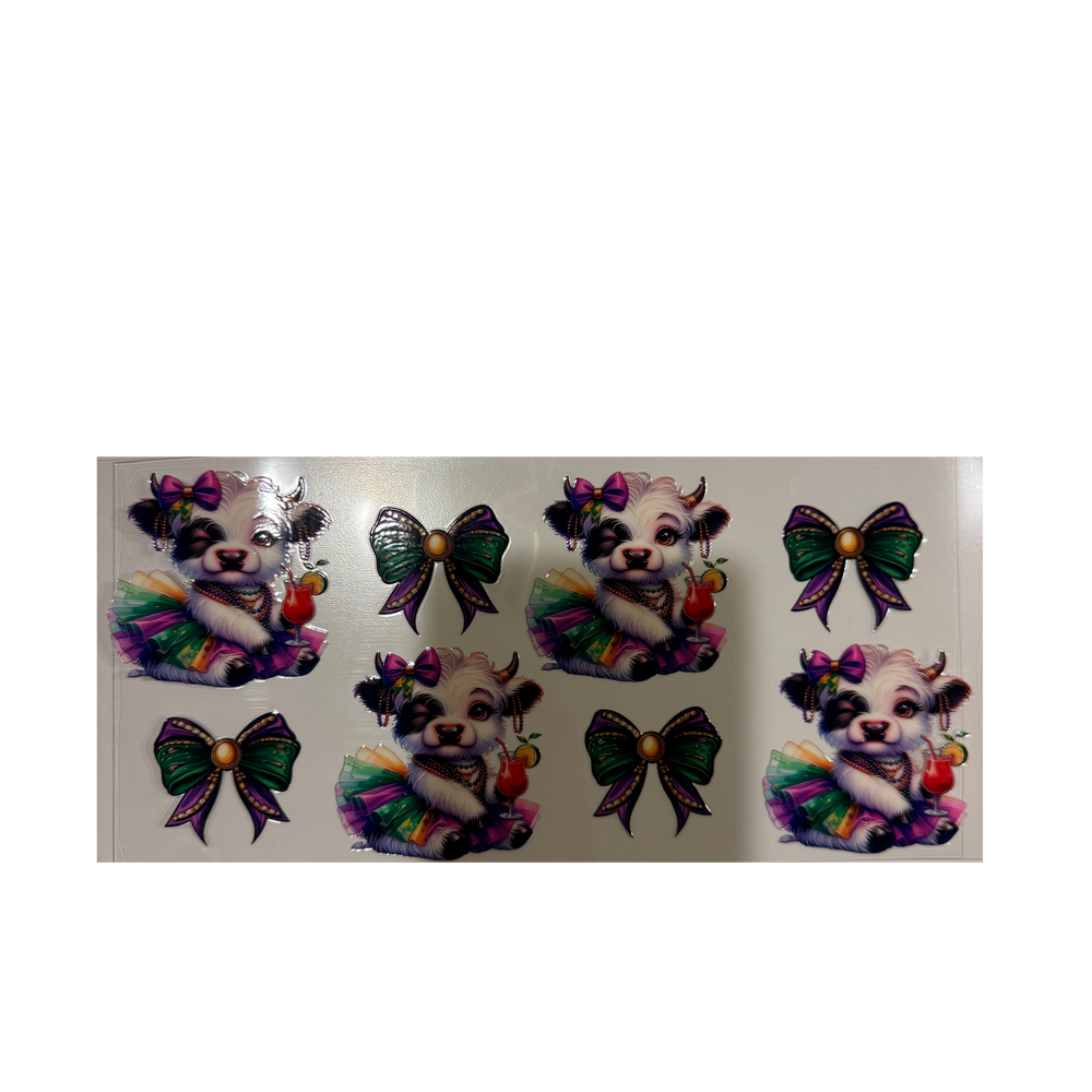 Mardi Gras Cow