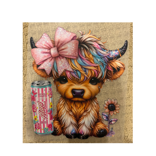 DTF - Sparkly Alani Cow