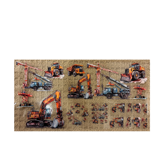 6 in 1 Set - Bulldozers