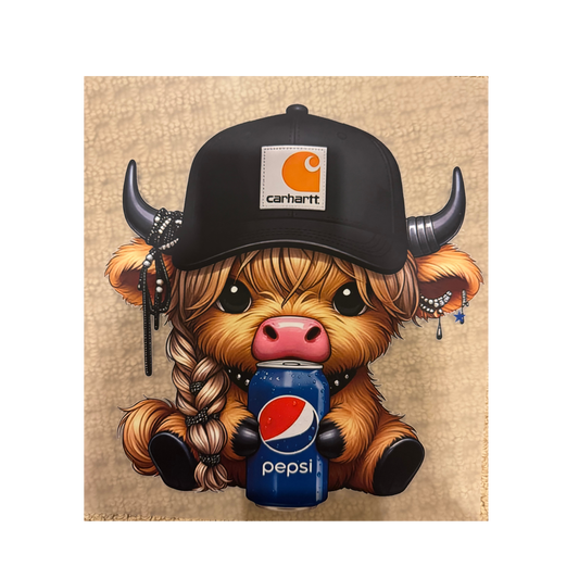DTF - Rockin' Pepsi Cow