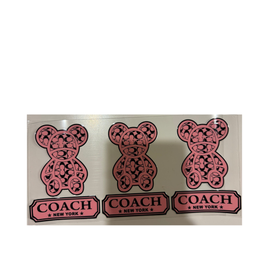 Pink Coach Bears