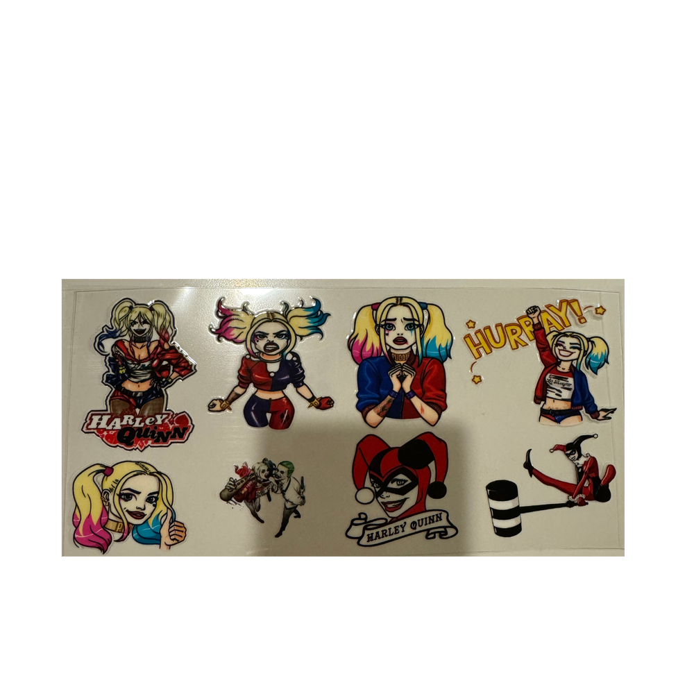 Cartoon Harley Quinn - The Joker