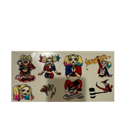 Cartoon Harley Quinn - The Joker