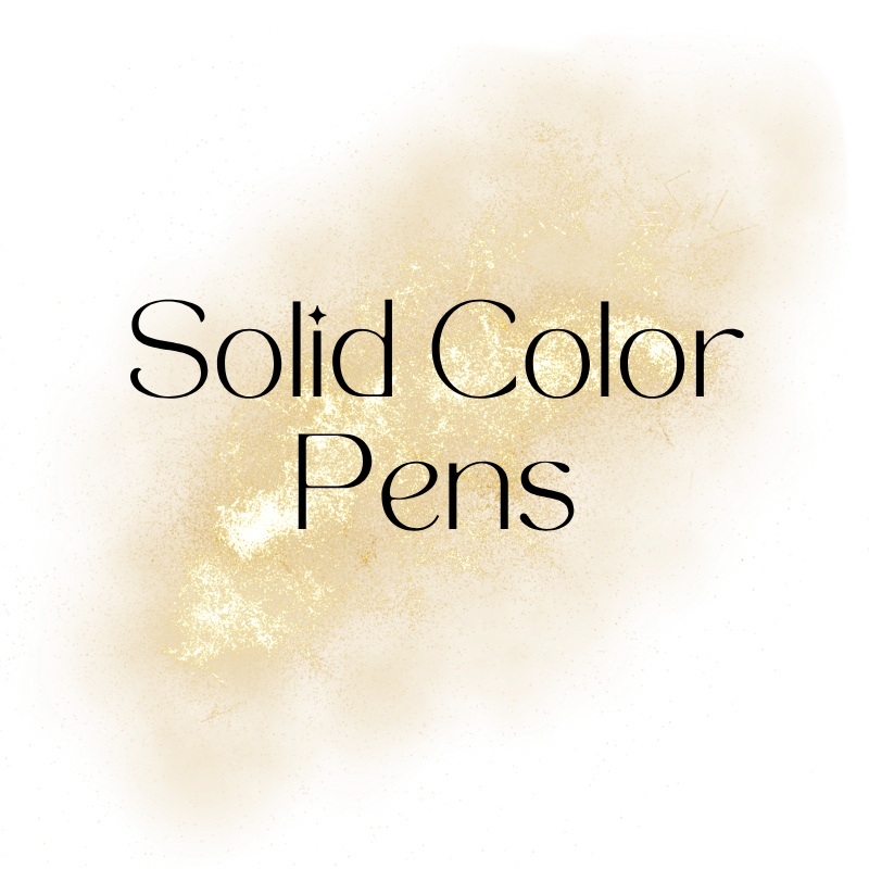 Solid Color Pens