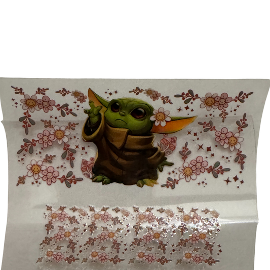 Yoda & Flowers - MINI