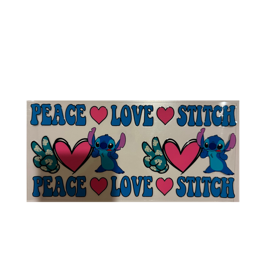 Peace Love Stitch