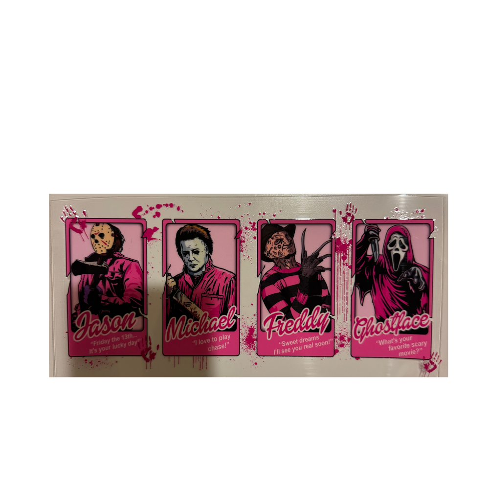 Pink Horror Characters