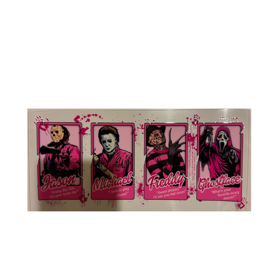 Pink Horror Characters