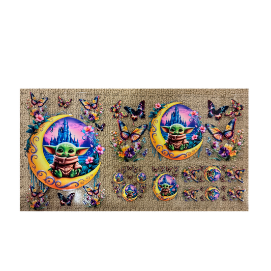 6 in 1 - Yoda on Moon