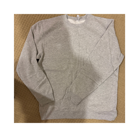 X-LARGE Grey Fashion Crew
