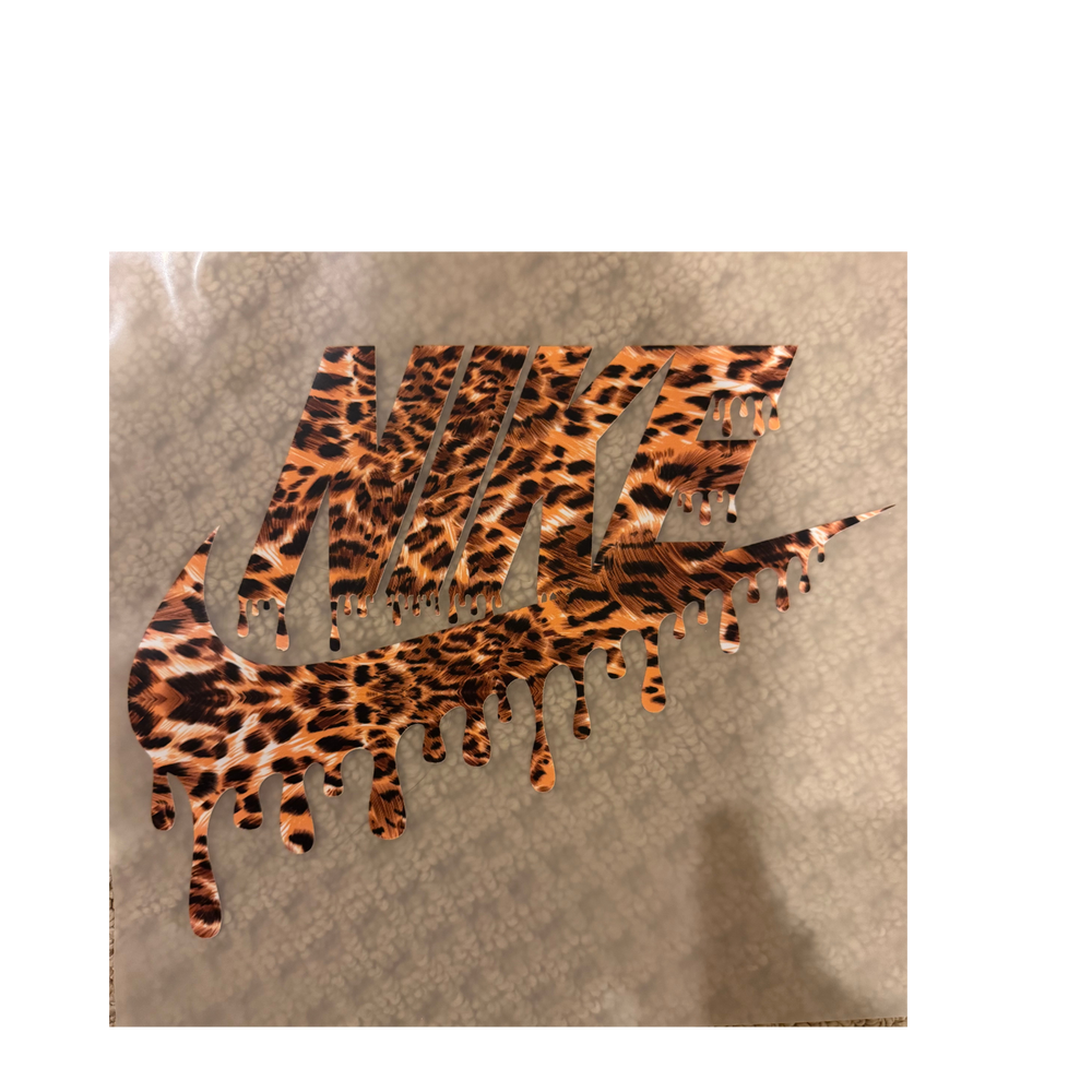 DTF - Cheetah Check Drip
