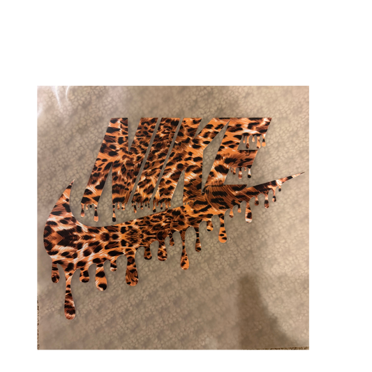 DTF - Cheetah Check Drip