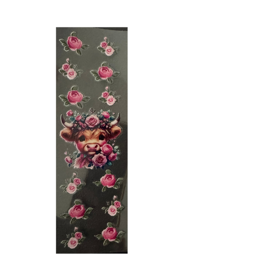 Pen - Rose Cow