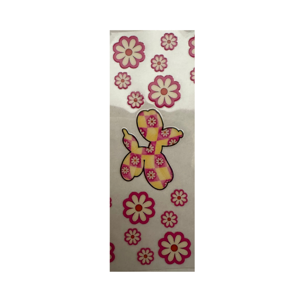 Pen - Pink & Yellow Balloon Dog