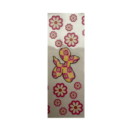 Pen - Pink & Yellow Balloon Dog