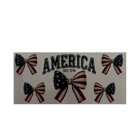 America Crochet Bows