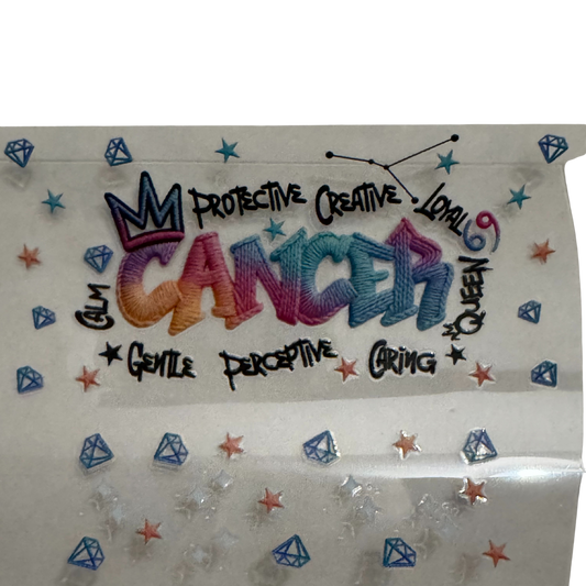 Cancer Crochet Zodiac - MINI