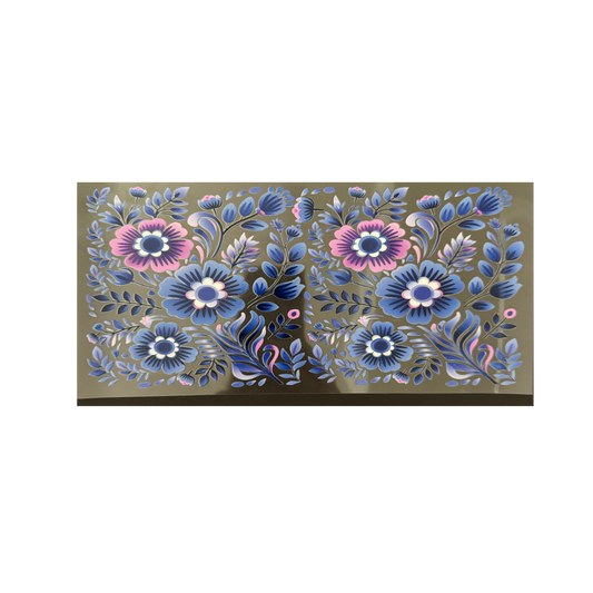 Blue & Purple Floral