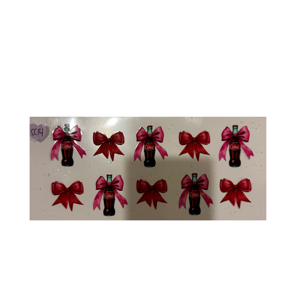 Cola Bottles w/ Bows