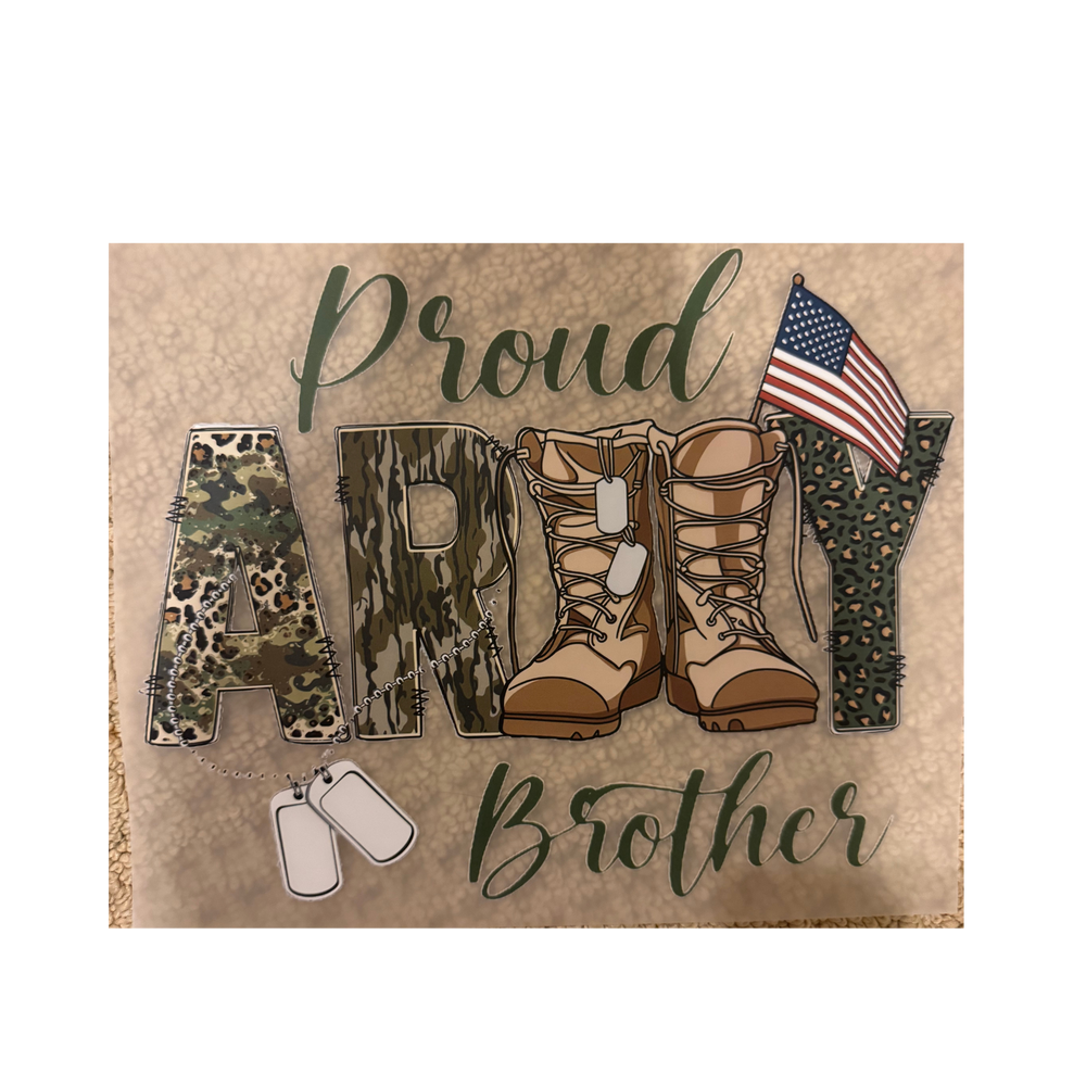 DTF - Proud Army Brother