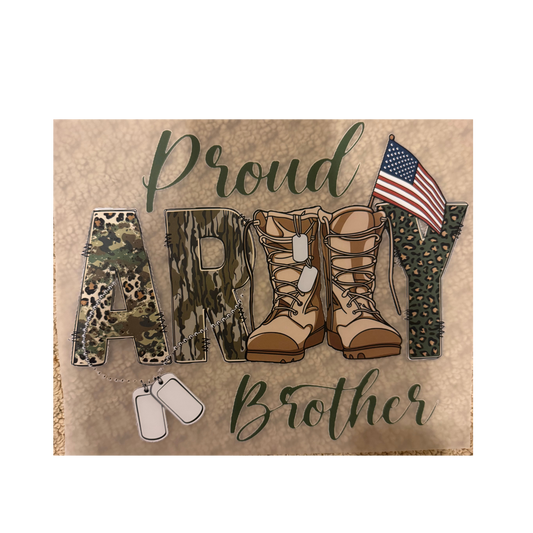 DTF - Proud Army Brother