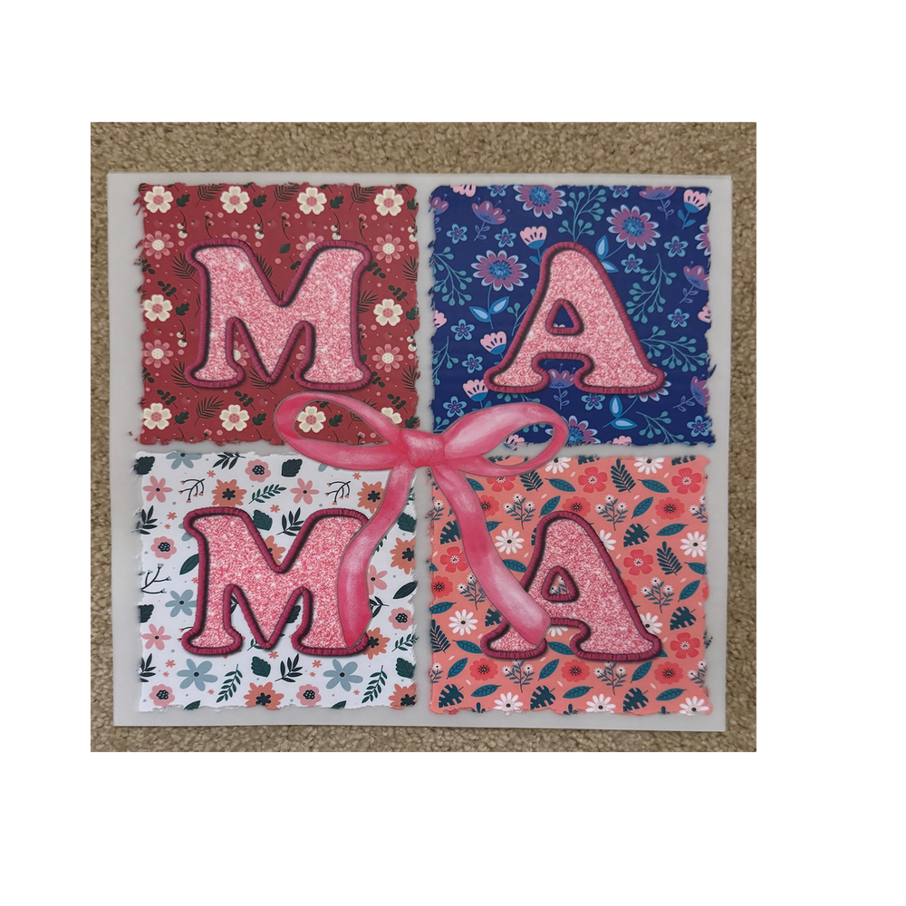 DTF - Floral Mama Squares