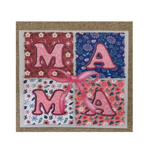 DTF - Floral Mama Squares