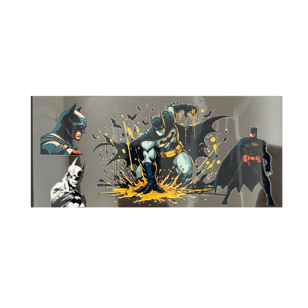 Batman Yellow Paint Splash