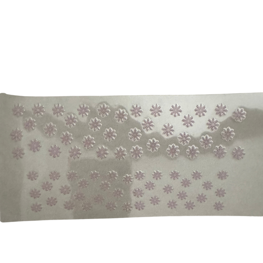 3oz - Light Purple Flowers