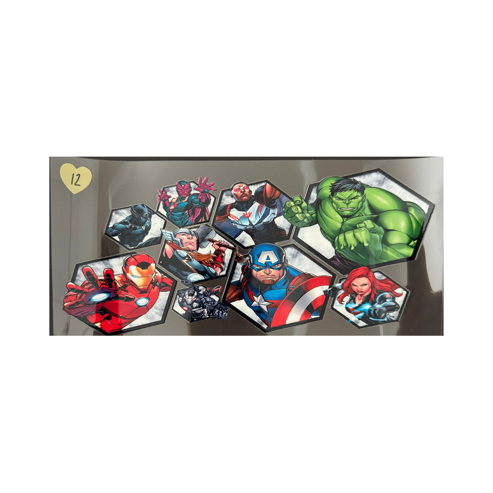 Hexagon Superheroes