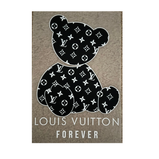DTF - Black LV Bear