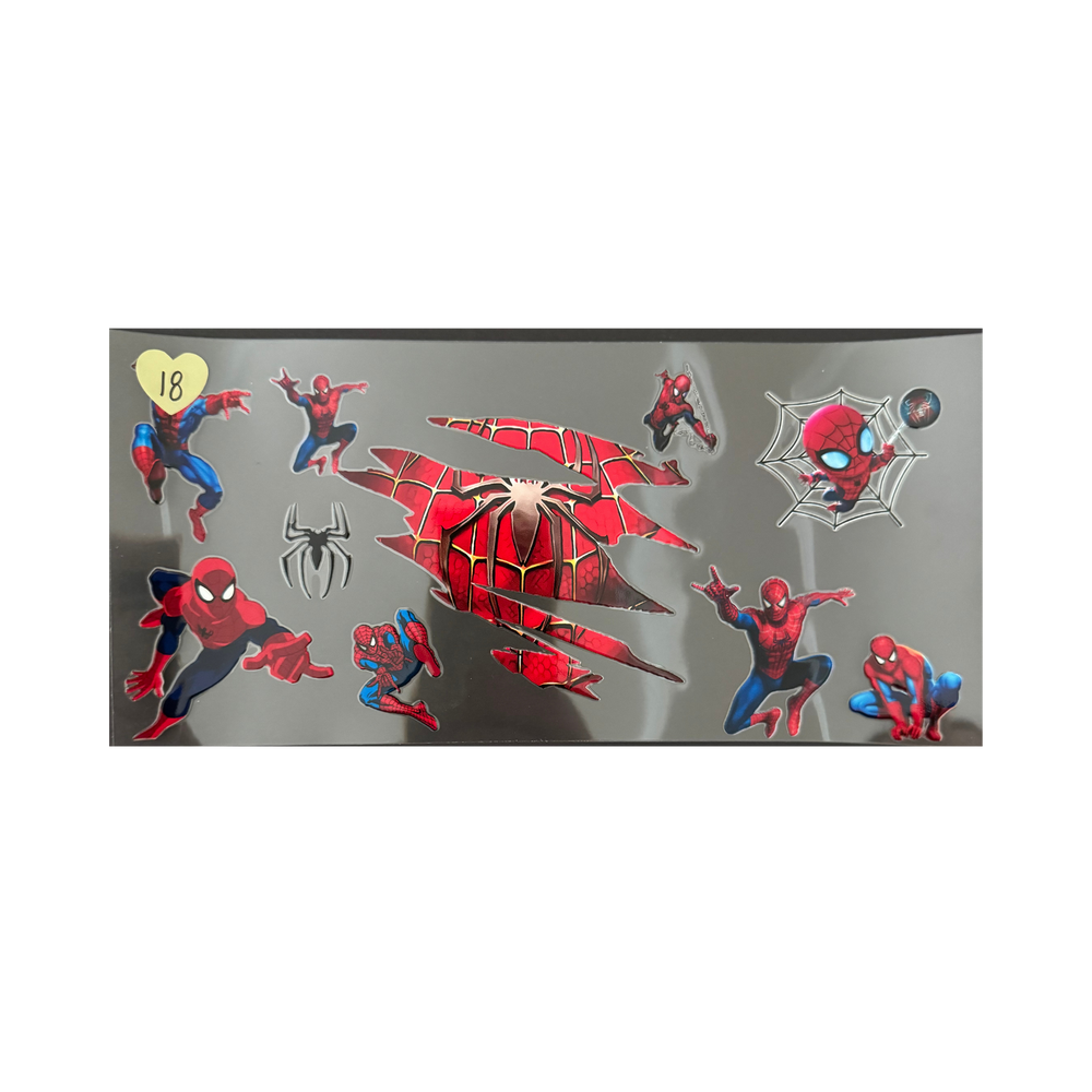 Spiderman Logo in Middle
