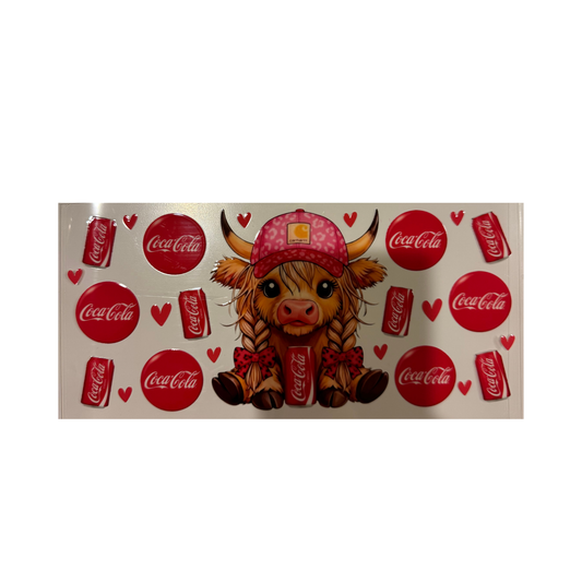 Girl Cola Cow