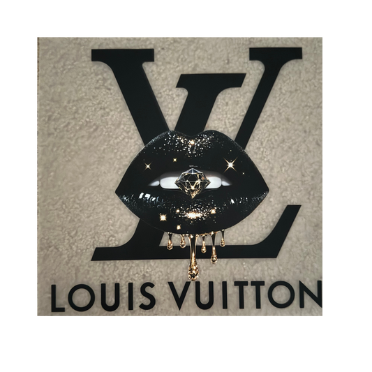 DTF - LV Diamond Lips