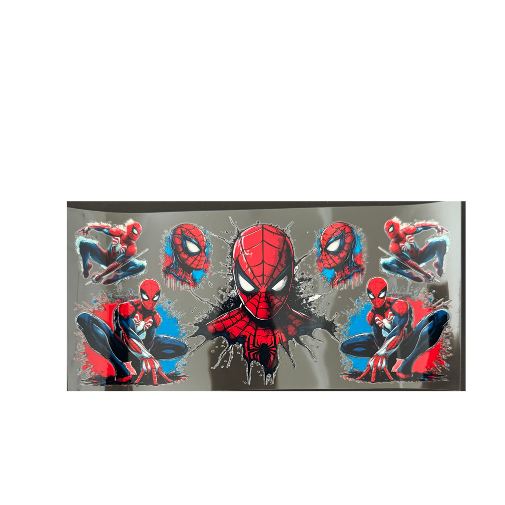 Spiderman Head in Middle