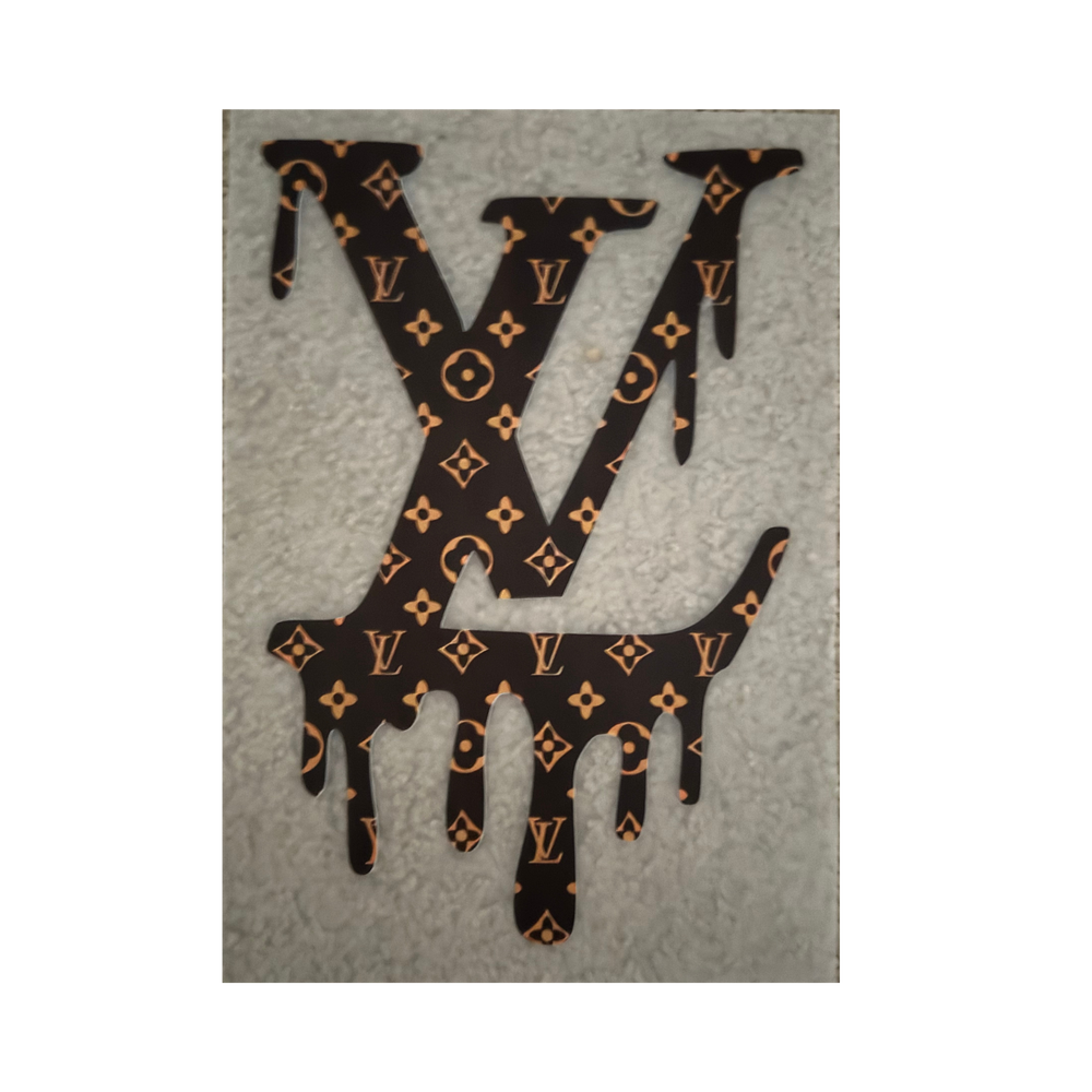 DTF - Brown LV Drip 1