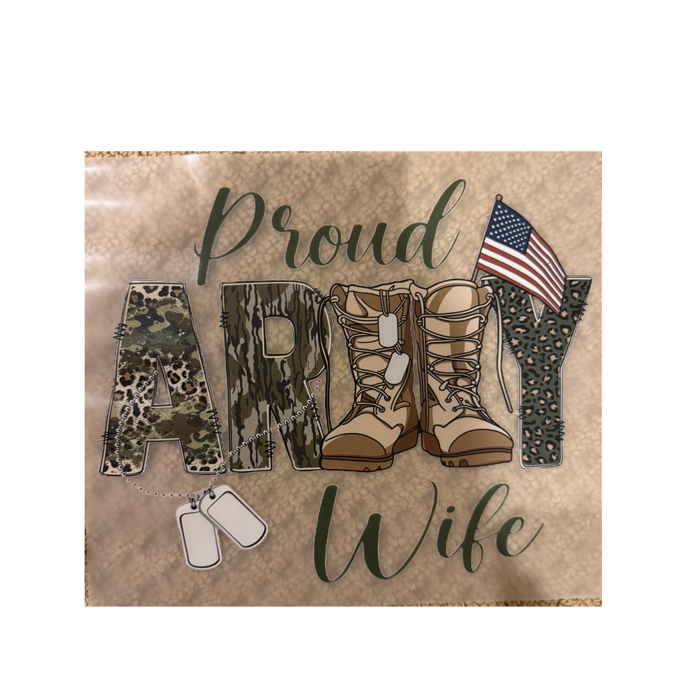 DTF - Proud Army Wife